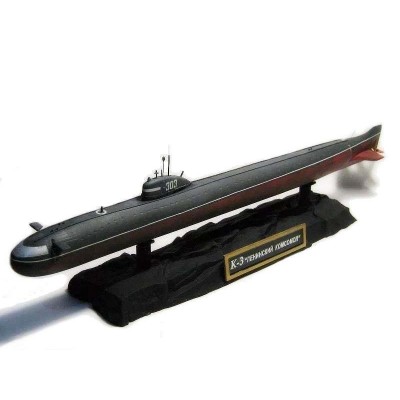 Сборная модель ZVEZDA Подводная лодка “Ленинский Комсомол” К-3, 1/350