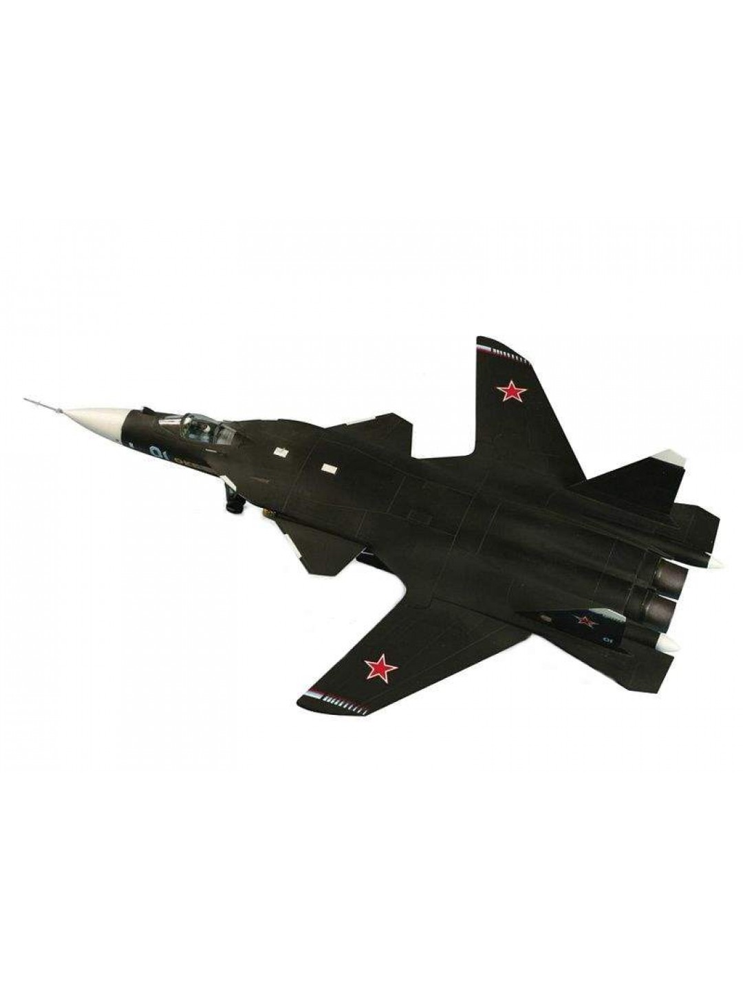 Сборная модель ZVEZDA Российский сверхманевренный истребитель пятого поколения Су-47 "Беркут", 1/72