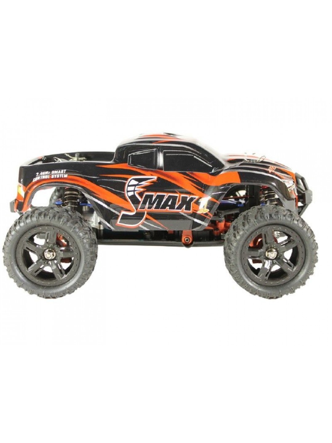 Радиоуправляемый монстр Remo Hobby SMAX Brushless UPGRADE V2.0 (красный) 4WD 2.4G 1/16 RTR