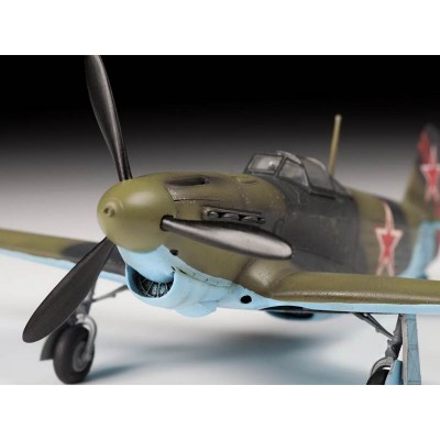Сборная модель ZVEZDA Советский истребитель Як-1б, 1/48