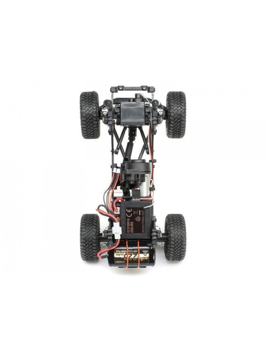 Краулер ECX 1:24 Scaler Crawler Barrage UV 4WD, электро, RTR (желтый)