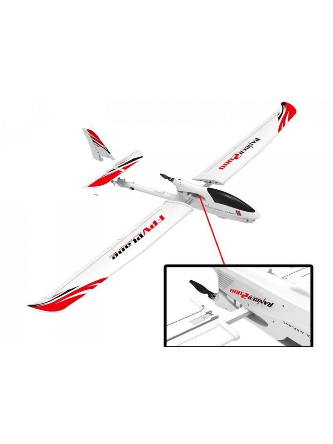 Радиоуправляемый планер Volantex RC Ranger 2000мм KIT
