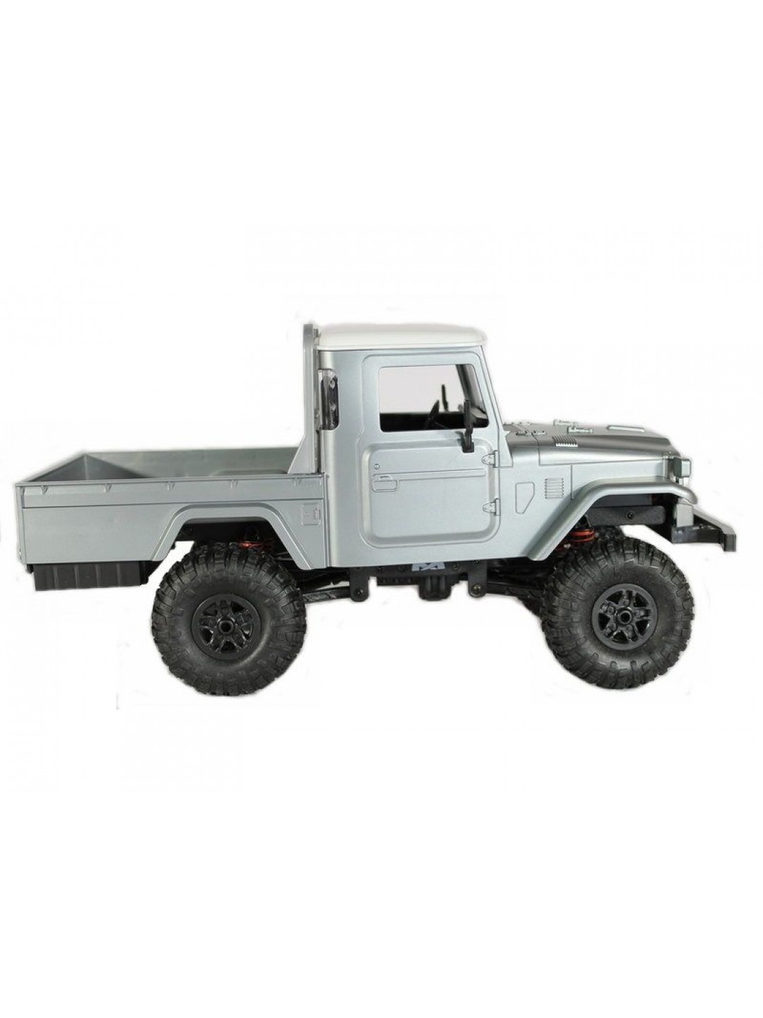 Радиоуправляемая машина MN MODEL японский пикап FJ45 (серебристый) 4WD 2.4G 1/12 RTR
