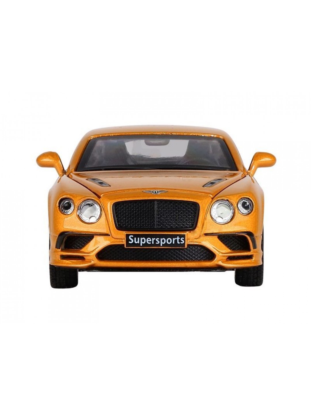 Машина "АВТОПАНОРАМА" Bentley Continental Supersports, оранжевый, 1/32, в/к 17,5*12,5*6,5 см