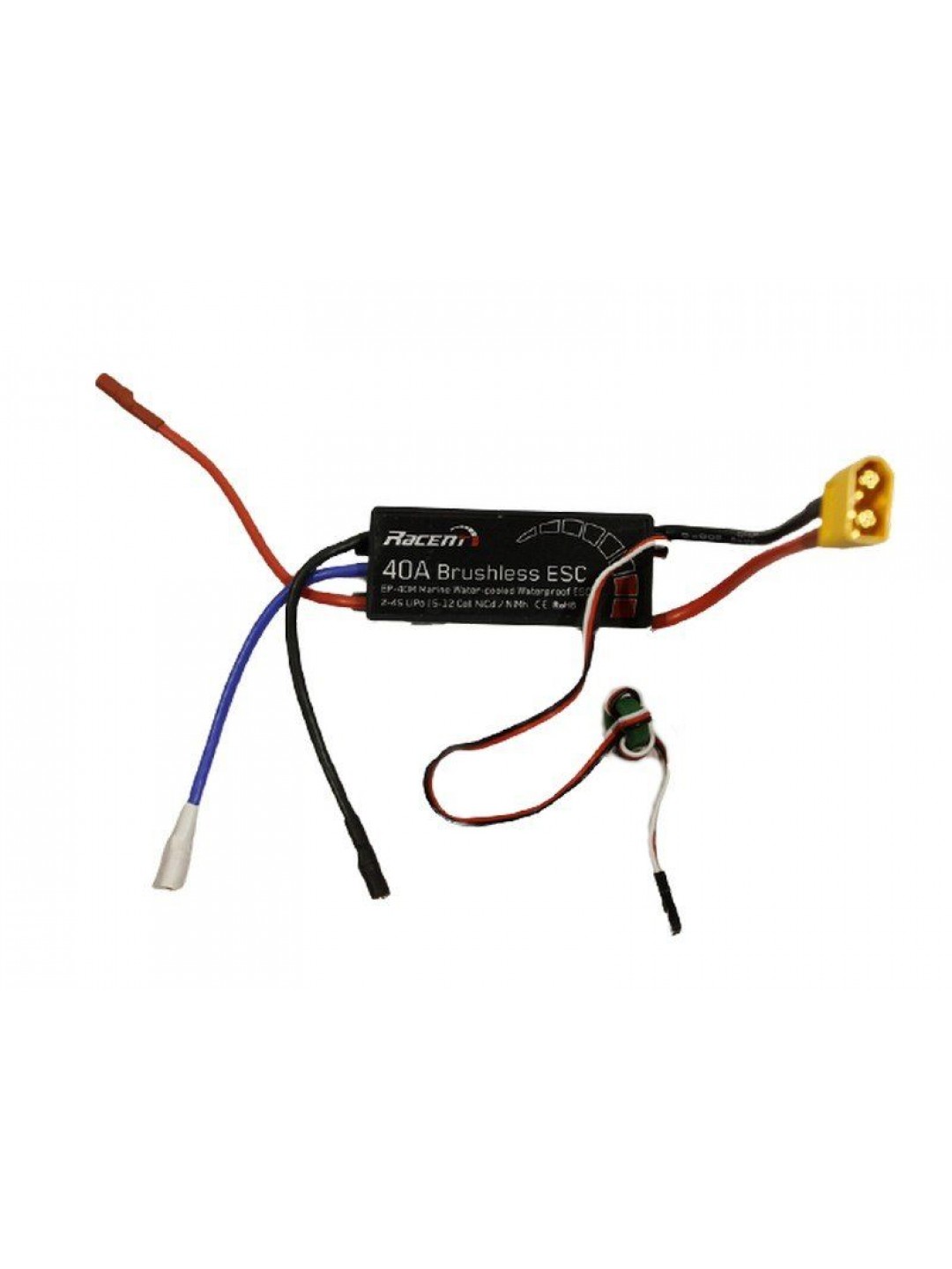Регулятор скорости бесколлекторный 40A-XT60 для катера Volantex RC Atomic