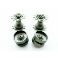 Набор запасных частей для танка Heng Long Leopard 2 A6 ведущие звездочки, ленивцы Набор запасных частей для танка Heng Long Leopard 2 A6 ведущие звездочки, ленивцы