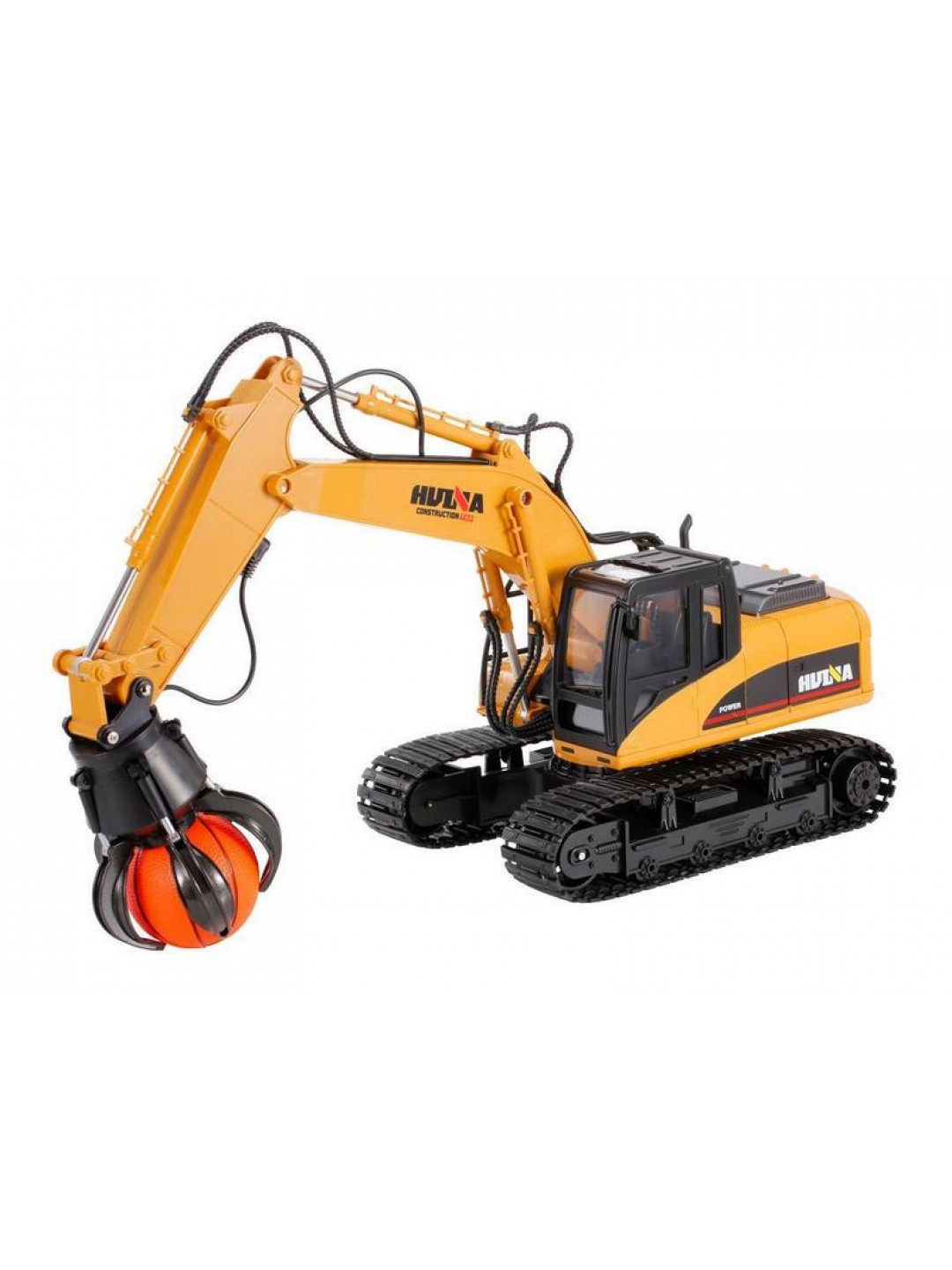 Радиоуправляемый экскаватор c шаровым захватом HUI NA TOYS 2.4G 16CH 1/14 RTR