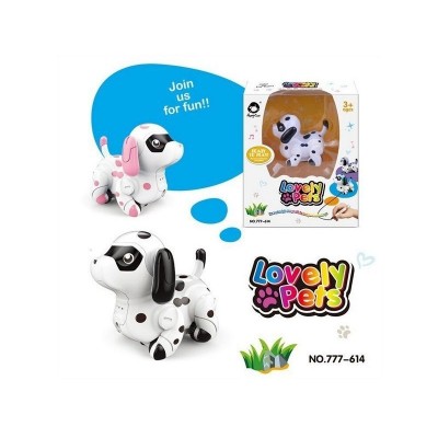 Робот-собачка HappyCow 777-614, сенсор, движется по линии, свет, звук