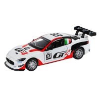 Машина "АВТОПАНОРАМА" Maserati Gran Turismo MC GT4, белый, 1/32, свет, звук, в/к 17,5*13,5*9 см Машина "АВТОПАНОРАМА" Maserati Gran Turismo MC GT4, белый, 1/32, свет, звук, в/к 17,5*13,5*9 см