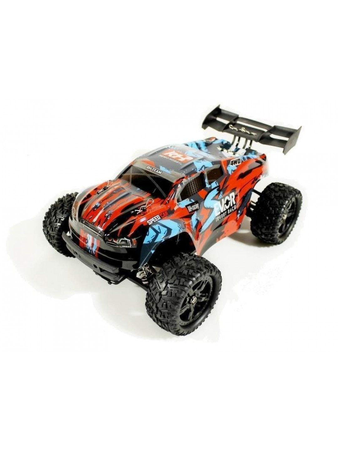 Радиоуправляемая трагги Remo Hobby S EVO-R (красный) 4WD 2.4G 1/16 RTR