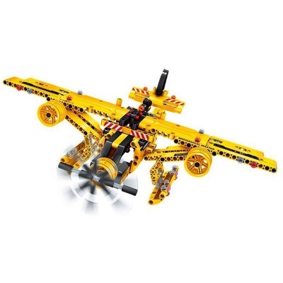 Конструктор Qihui Mechanical Master 2 в 1 Самосвал и Самолет (361 деталь)