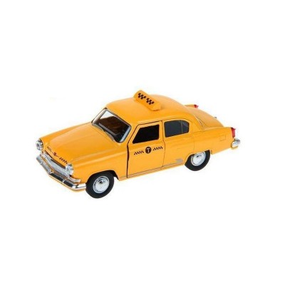 Машина Autotime "ГАЗ-21 "ВОЛГА" желтое такси 1:43
