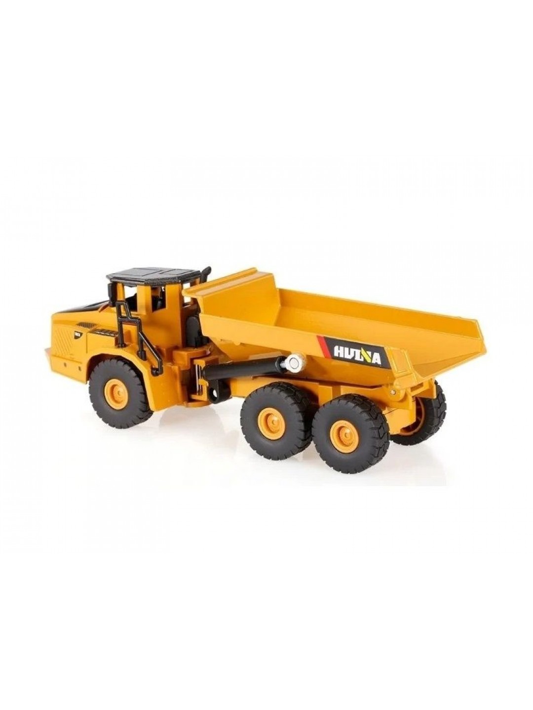 Металлический экскаватор с ковшом + самосвал HUI NA TOYS 1/50