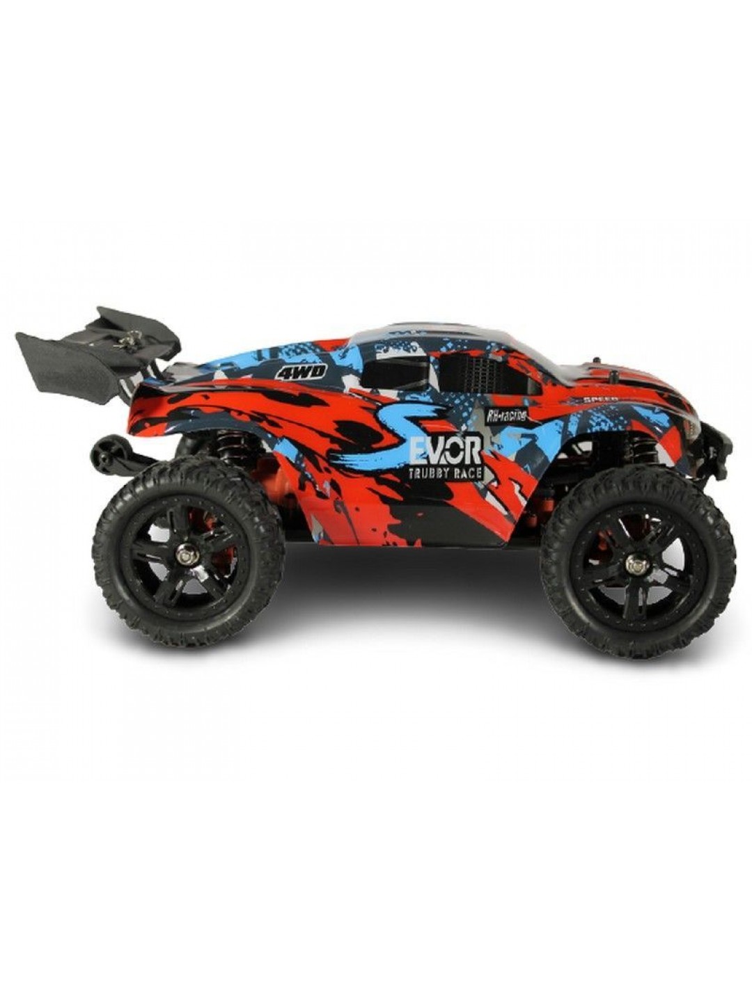 Радиоуправляемая трагги Remo Hobby S EVO-R UPGRADE V2.0 (красный) 4WD 2.4G 1/16 RTR