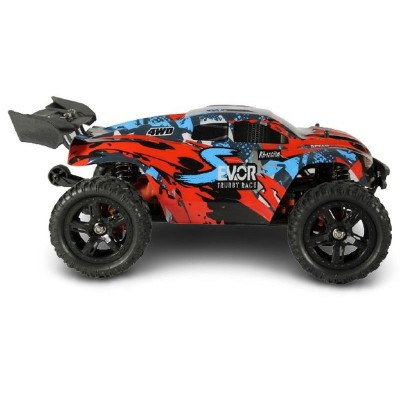 Радиоуправляемая трагги Remo Hobby S EVO-R UPGRADE V2.0 (красный) 4WD 2.4G 1/16 RTR