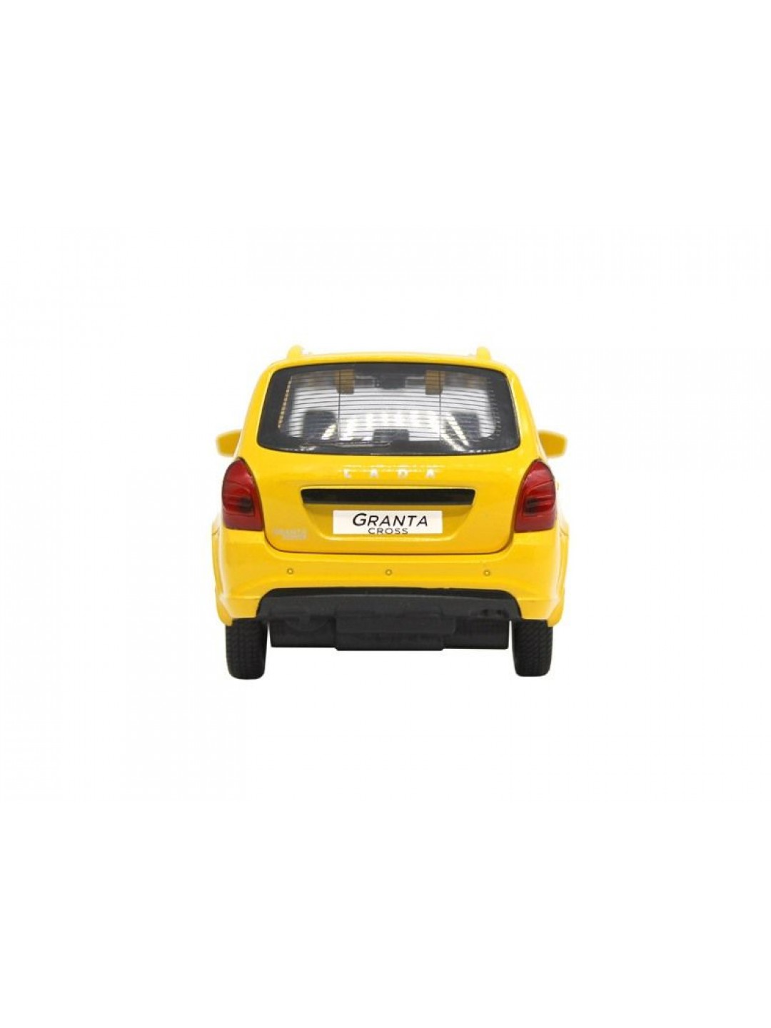 Машина "АВТОПАНОРАМА" LADA GRANTA CROSS "ТАКСИ", желтый, 1/24, свет, звук, в/к 24,5*12,5*10,5 см