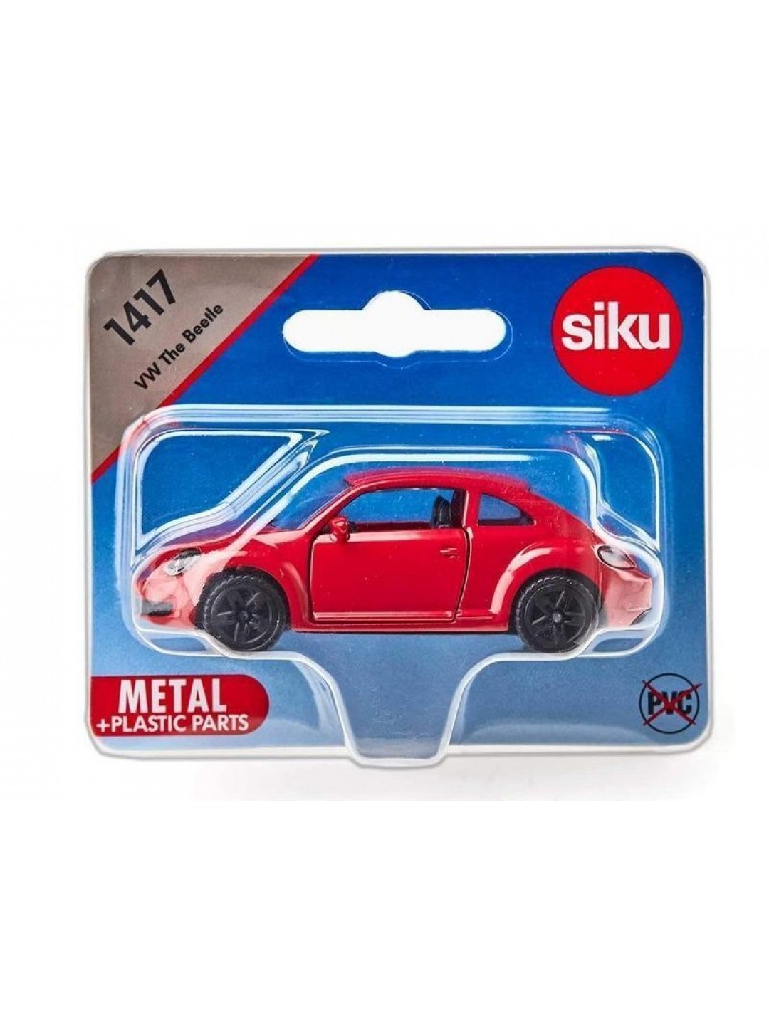 Легковой автомобиль Siku 1417 Volkswagen Beetle 1/87, красный