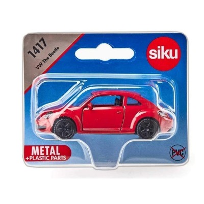 Легковой автомобиль Siku 1417 Volkswagen Beetle 1/87, красный