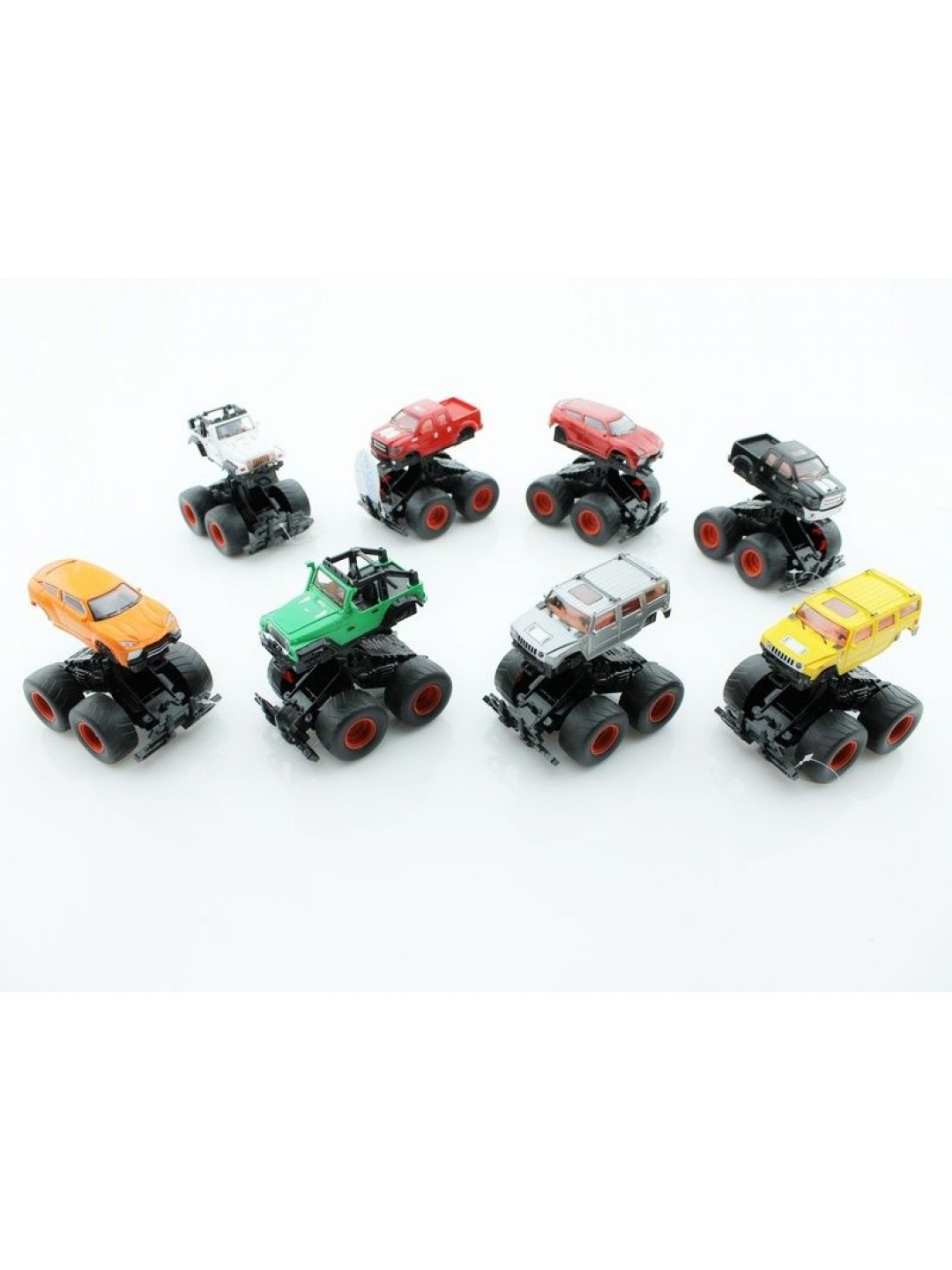 Машина инерционная KLX500-113 Raptor SUV Bigfoot 4WD (в асс., 8 шт./кор.)