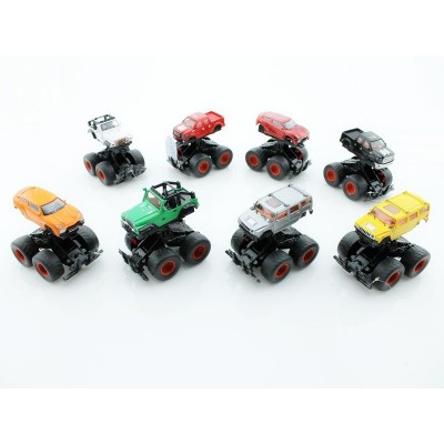 Машина инерционная KLX500-113 Raptor SUV Bigfoot 4WD (в асс., 8 шт./кор.)