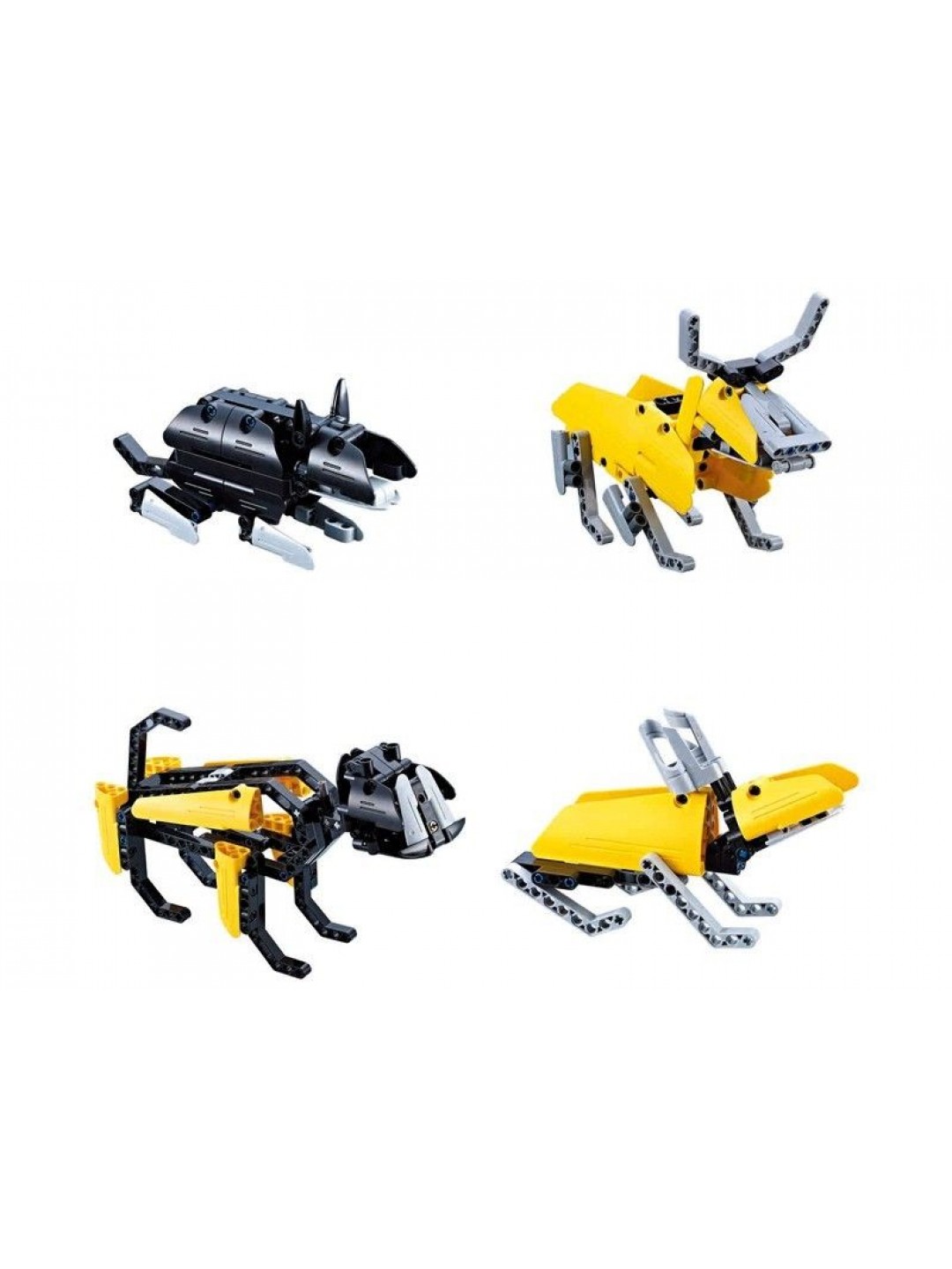 Конструктор CaDA Technic животные 12 в 1 (395 деталей)