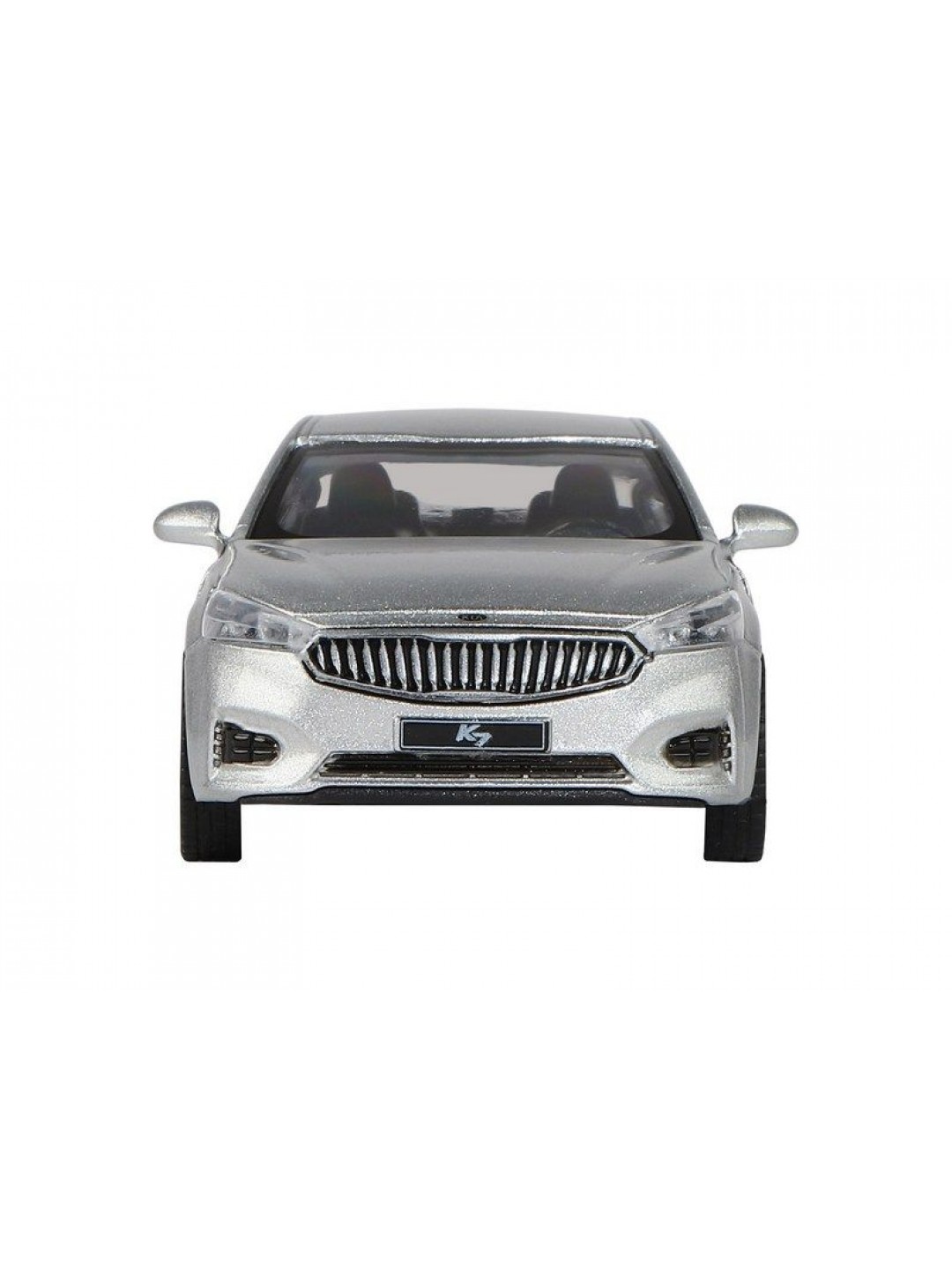 Машина "АВТОПАНОРАМА" KIA K7, серебряный, 1/41, инерция, в/к 17,5*12,5*6,5 см