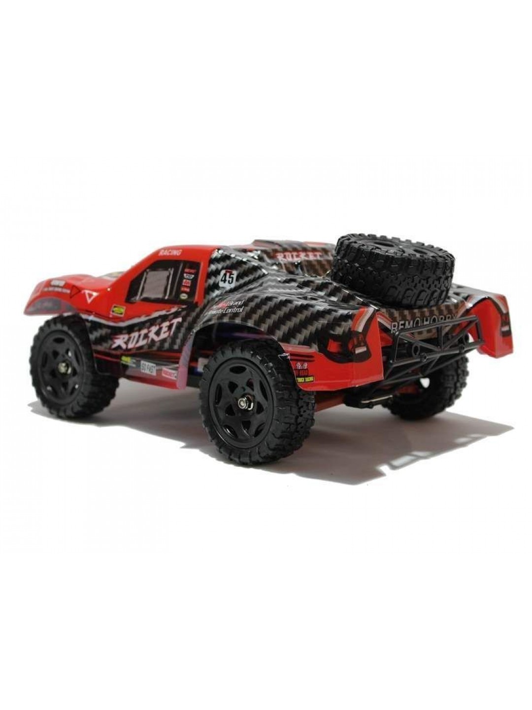 Радиоуправляемый шорт-корс Remo Hobby Rocket UPGRADE (красный) 4WD 2.4G 1/16 RTR