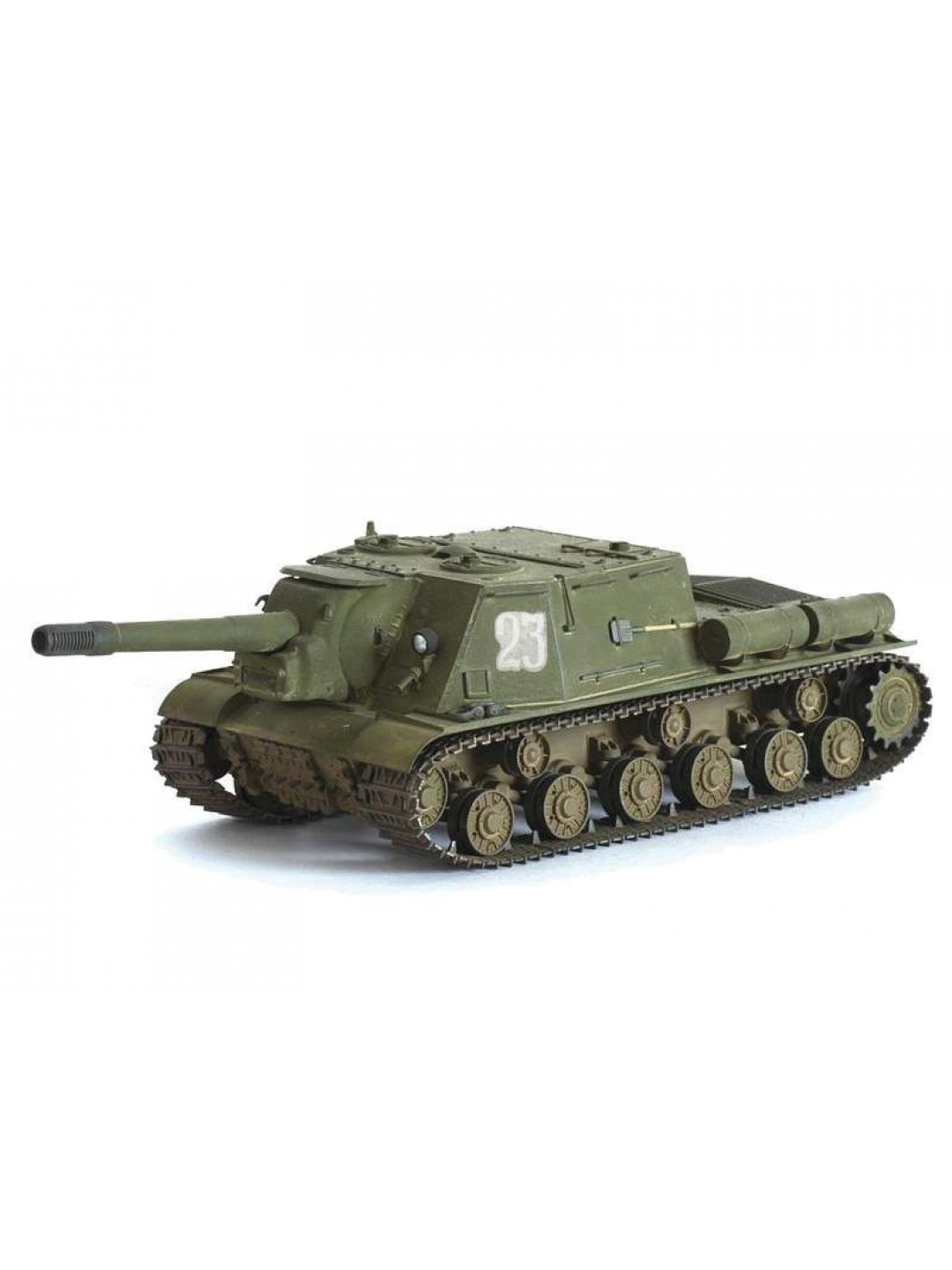 Сборная модель ZVEZDA Советский истребитель танков ИСУ-152 "Зверобой", 1/35