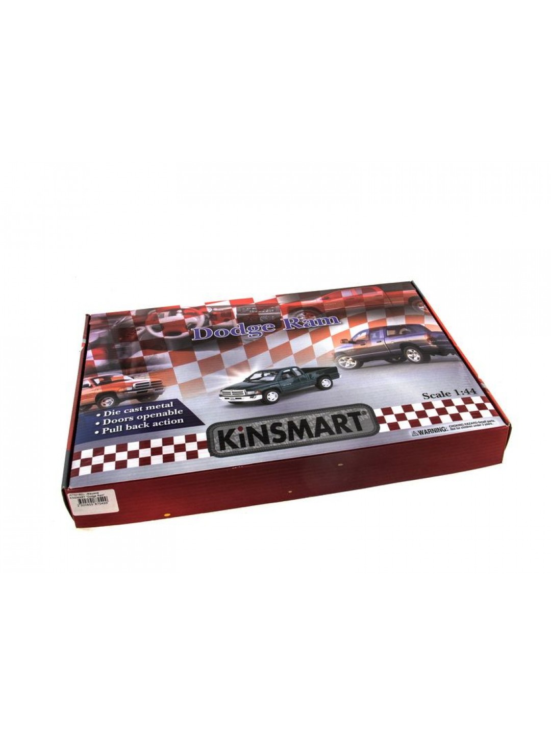 Машина Kinsmart "Dodge Ram" инерция (1/12шт.) 1:44 б/к