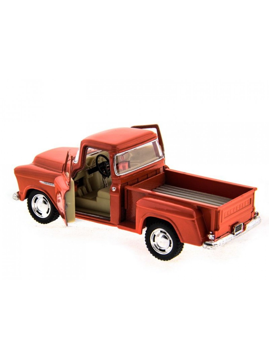 Машина Kinsmart "Chevy Stepside Pick Up" инерция (1/12шт.) 1:32 б/к