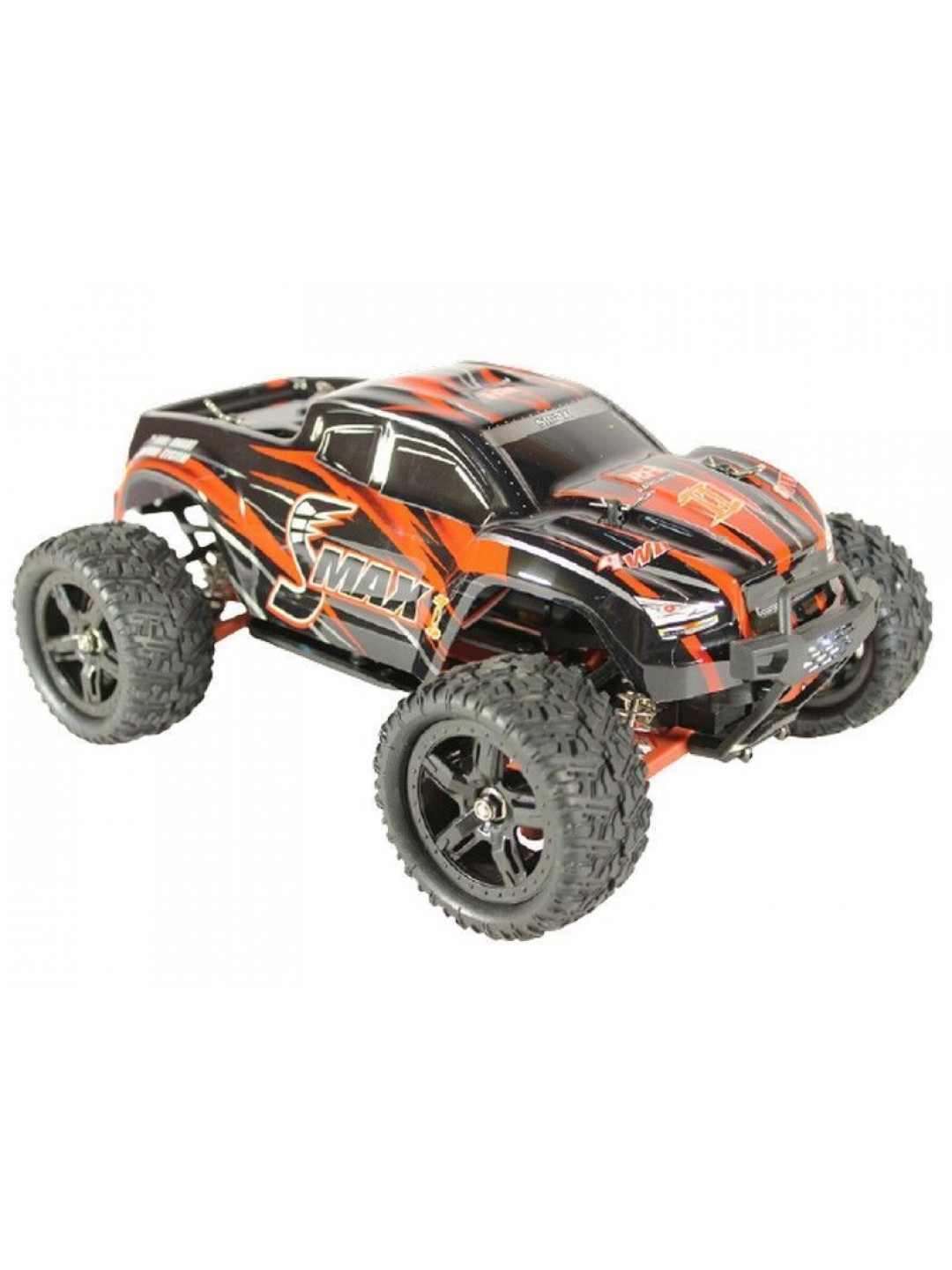 Радиоуправляемый монстр Remo Hobby SMAX UPGRADE V2.0 (красный) 4WD 2.4G 1/16 RTR