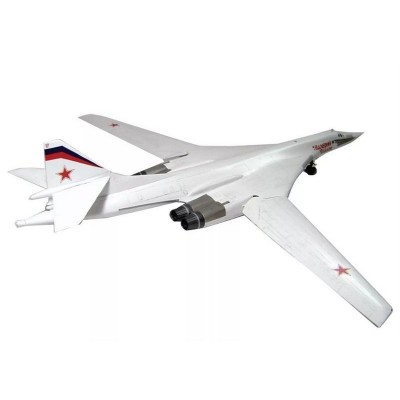 Сборная модель ZVEZDA Российский сверхзвуковой стратегический бомбардировщик Ту-160, 1/144