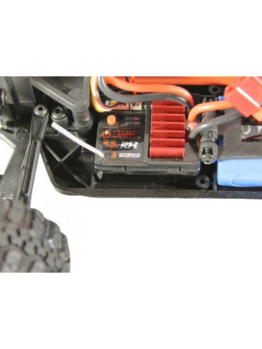 Радиоуправляемый шорт-корс Remo Hobby Rocket V2.0 (оранжевый) 4WD 2.4G 1/16 RTR