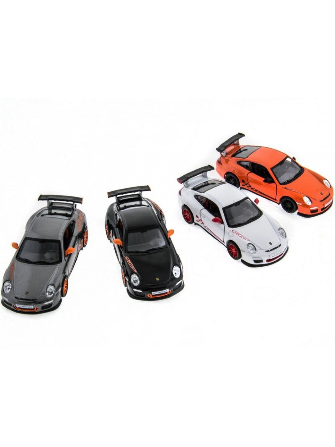 Машина Kinsmart 1:36 Porche 911 GT3 RS 2010 инерция (1/12шт.) б/к