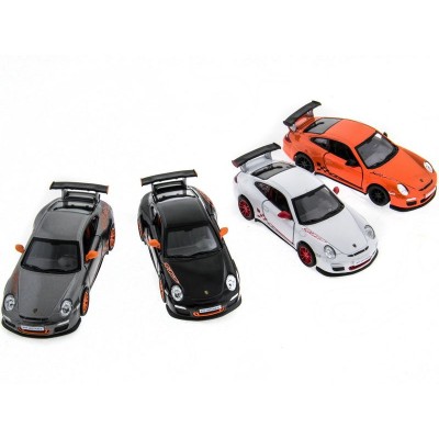 Машина Kinsmart 1:36 Porche 911 GT3 RS 2010 инерция (1/12шт.) б/к