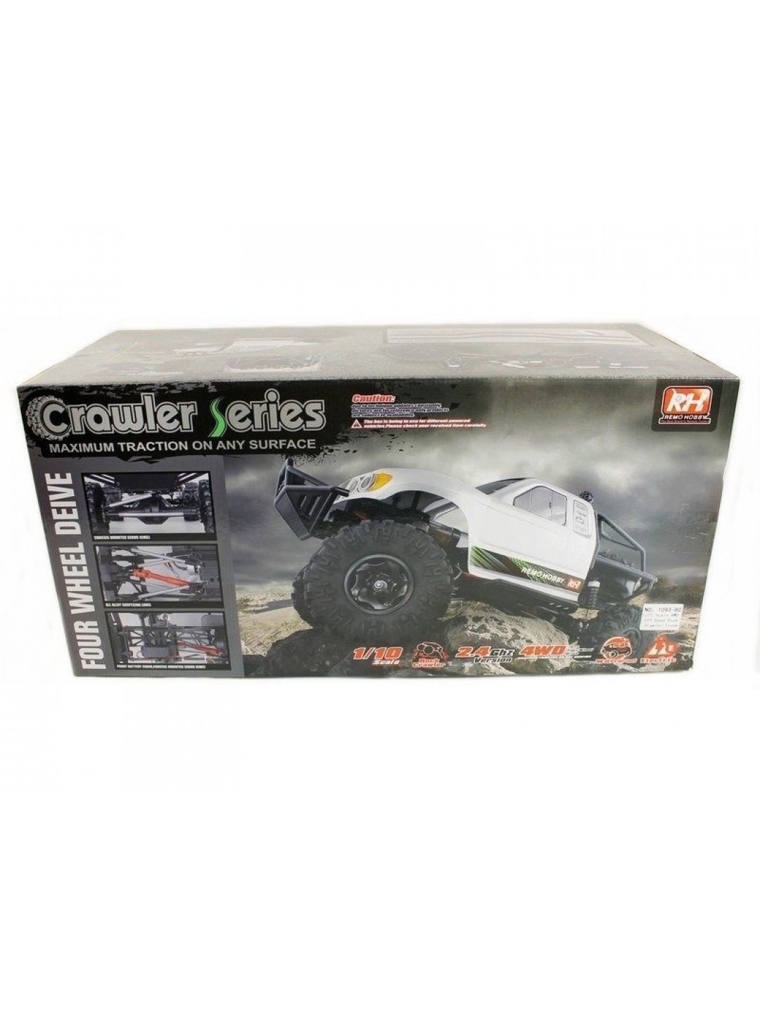 Радиоуправляемый краулер Remo Hobby Trial Rigs Truck (красный)  4WD 2.4G 1/10 RTR