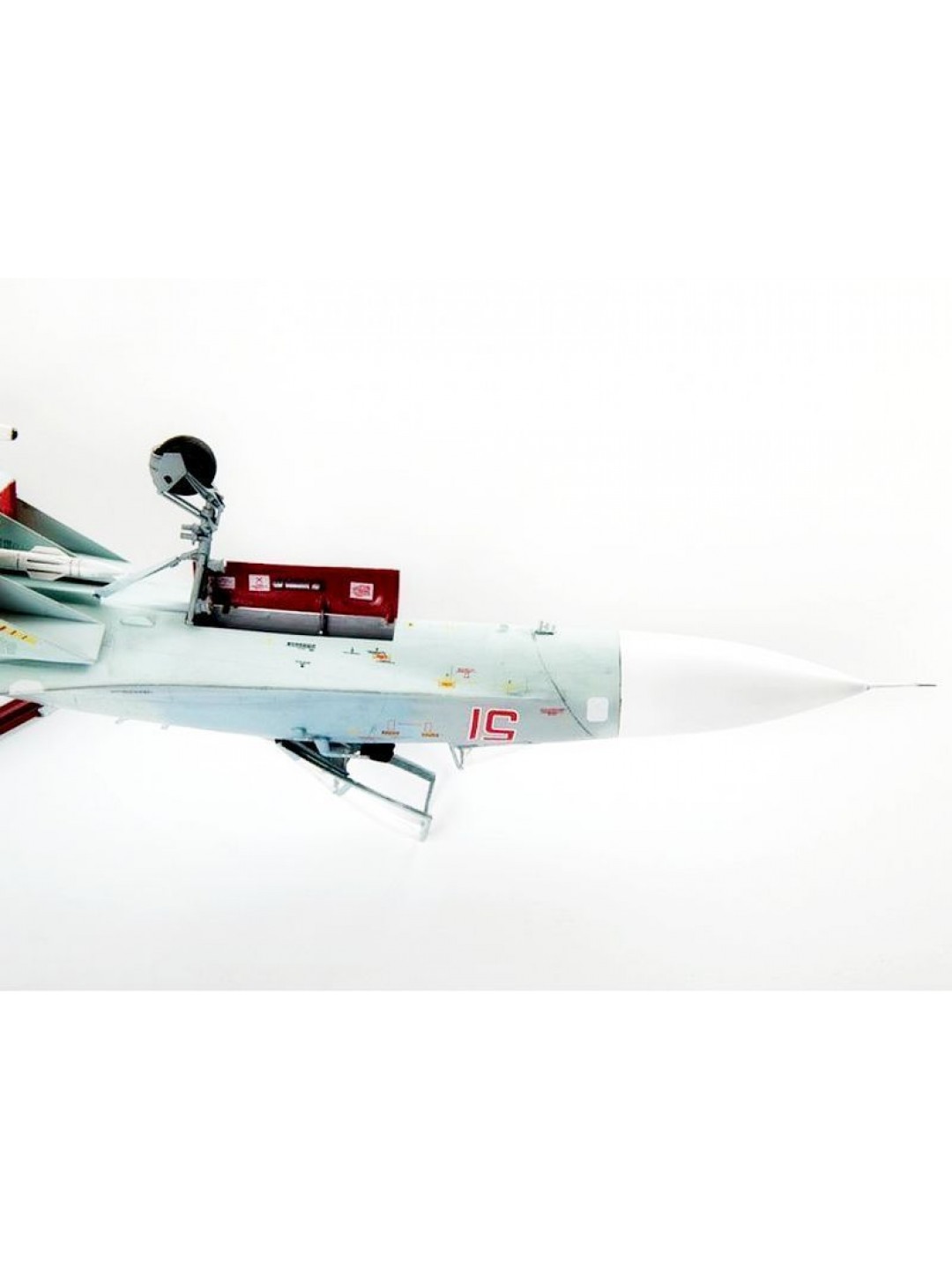 Сборная модель ZVEZDA Российский истребитель Су-27СМ, 1/72