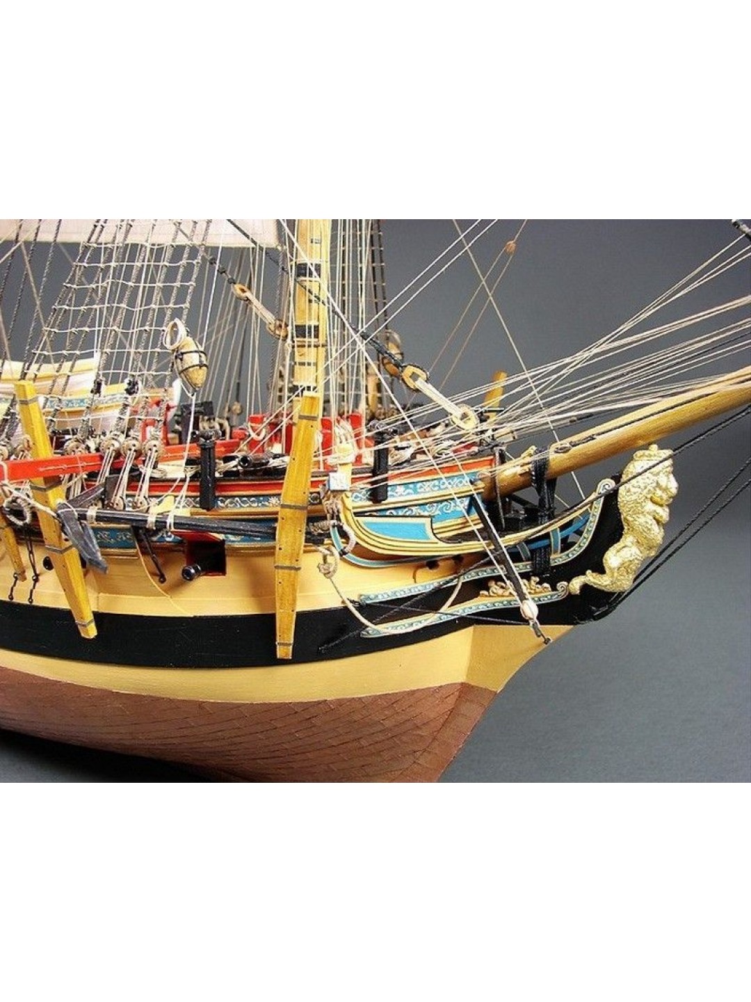 Сборная картонная модель Shipyard фрегат HMS Enterprize (№69), 1/96