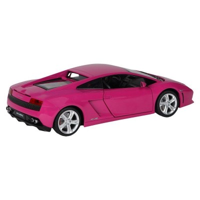 Машина "АВТОПАНОРАМА" Lamborghini Gallardo, розовый, 1/24, свет, звук, в/к 24,5*12,5*10,5 см