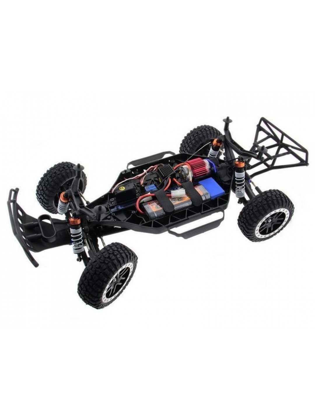 Радиоуправляемый шорт-корс Remo Hobby 9EMU (синий) 4WD 2.4G 1/8 RTR