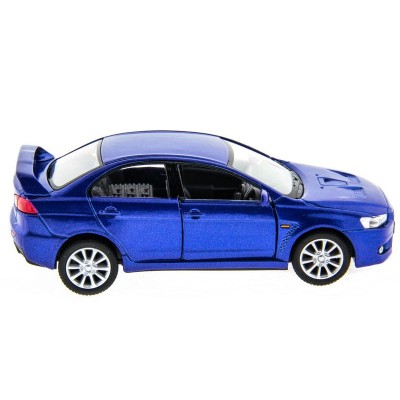 Машина Kinsmart 1:36 Mitsubihi Lancer EV. инерция (1/12шт.) б/к