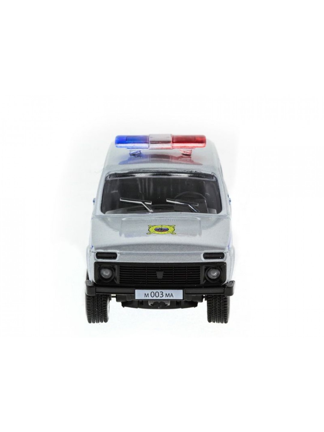 Машина "АВТОПАНОРАМА" инерц. ВАЗ 2121 1/50, в/к 12*7*5,5 см, серебристая