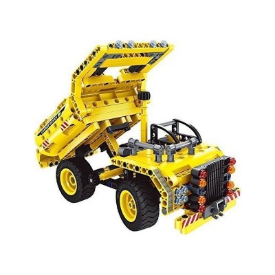 Конструктор Qihui Mechanical Master 2 в 1 Самосвал и Самолет (361 деталь)