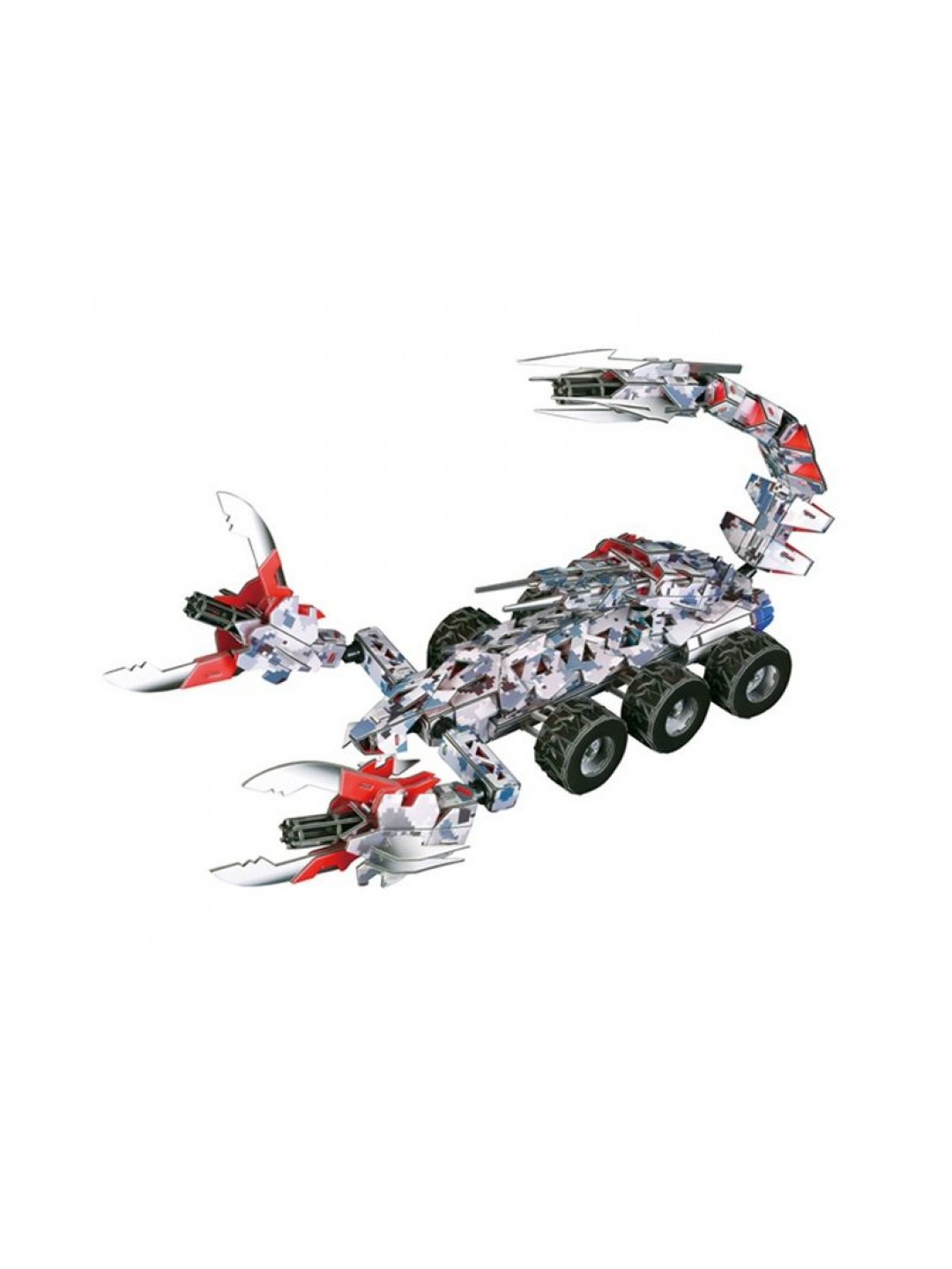 3D пазлы из пенокартона ТАНК СКОРПИОН (251 деталь)
