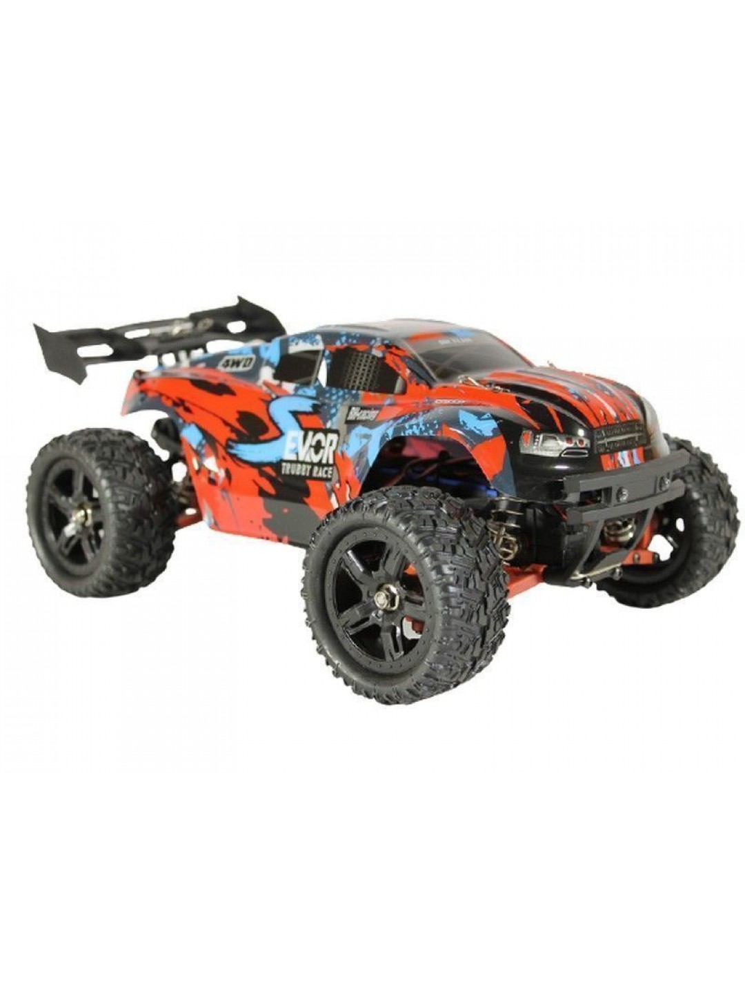 Радиоуправляемая трагги Remo Hobby S EVO-R Brushless UPGRADE V2.0 (красный) 4WD 2.4G 1/16 RTR