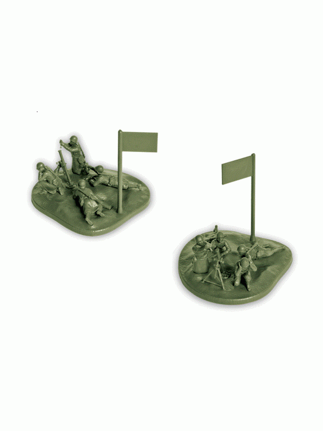 Сборные солдатики ZVEZDA Советский 82-мм миномет с расчетом (зима), 1/72