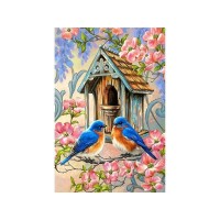 Набор юного художника 20х30 ПТИЦЫ У СКВОРЕЧНИКА 17 цветов) Набор юного художника 20х30 ПТИЦЫ У СКВОРЕЧНИКА 17 цветов)