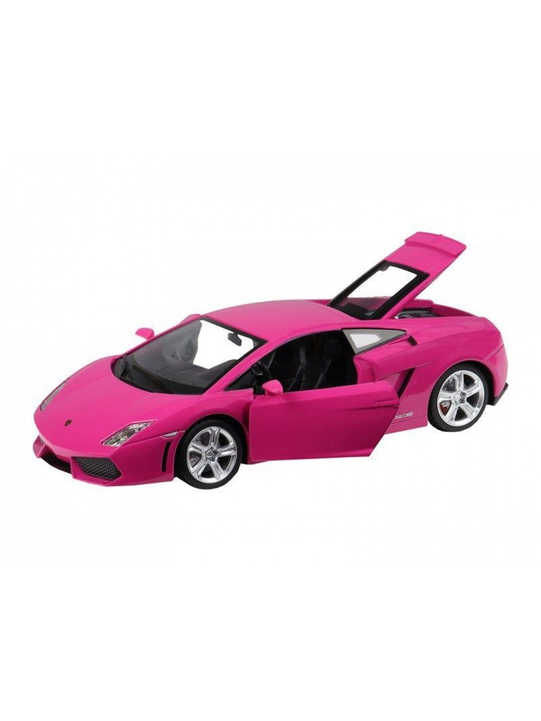 Машина "АВТОПАНОРАМА" Lamborghini Gallardo, розовый, 1/24, свет, звук, в/к 24,5*12,5*10,5 см