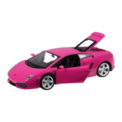Машина "АВТОПАНОРАМА" Lamborghini Gallardo, розовый, 1/24, свет, звук, в/к 24,5*12,5*10,5 см