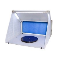 Окрасочный бокс (питание от адаптера 12В, светодиодная подсветка рабочей зоны) Окрасочный бокс (питание от адаптера 12В, светодиодная подсветка рабочей зоны)